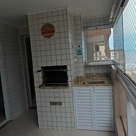 Apto Com Sacada Gourmet Vista Mar Прая-Гранди Экстерьер фото