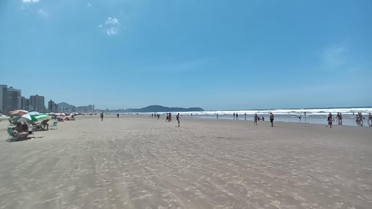 Apto Com Sacada Gourmet Vista Mar Прая-Гранди Экстерьер фото